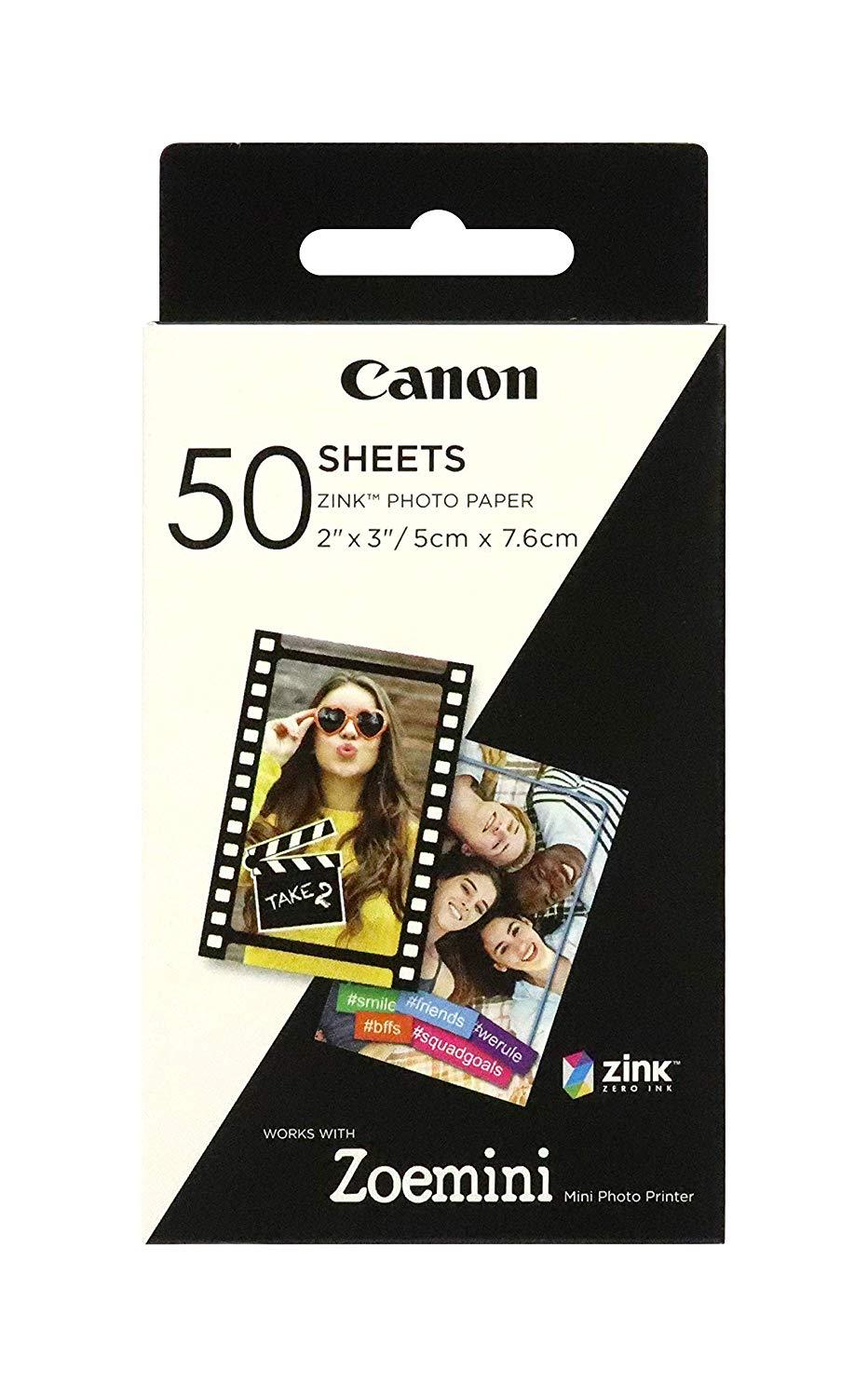 Canon Zp 30 50 Blatt Zink Papier Ebay